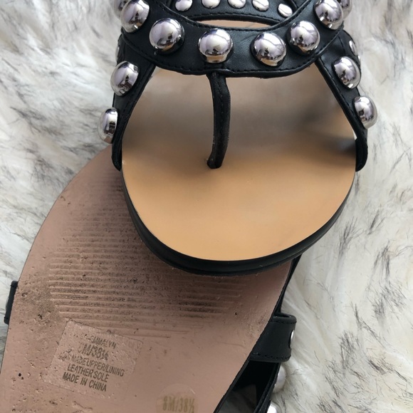 Sole Society Emmalyn Stud Thong Sandals Slides - Picture 7 of 16